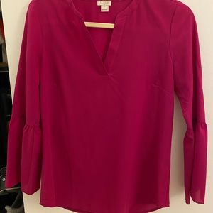 Jcrew Magenta top